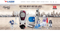 Desktop Screenshot of lazerindia.com